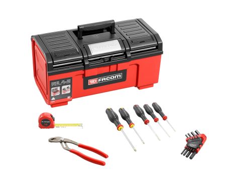 Facom - Zestaw 16 narzędzi ze skrzynką narzędziową BP.C19N - BP.C19NCM1PB
