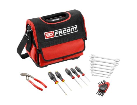 Facom - Zestaw 22 narzędzi z torbą narzędziową BS.T14 - BS.T14CM1PB