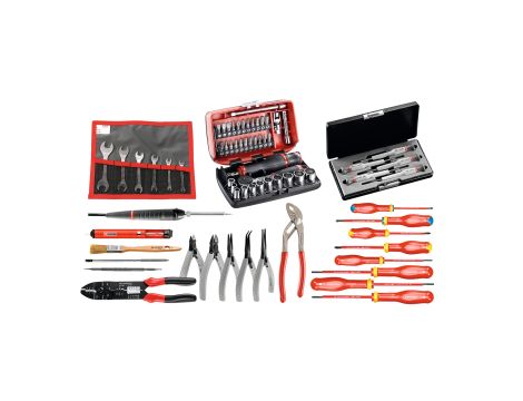 Facom - Zestaw 52 Narzędzi - Elektronika - CM.EL31