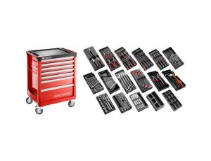 Facom - Komplet Ogólny 166Cz Wozek Z 7Szuflami - CM.166