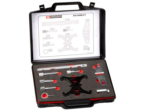 Facom - Komplet Do Ustawiania Rozrz W Silnik Ford E - DT.FORD-P1