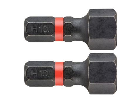 Facom - Końcówka udarowa do śrub z gniazdem 6-kątnym, 10 mm (2 szt.) - ENH.110