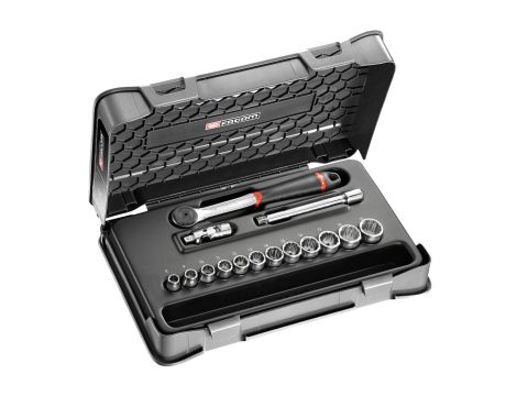 Facom - Zestaw nasadek 3.8 12 Kątne - 15 Elem. - J.161-1P12