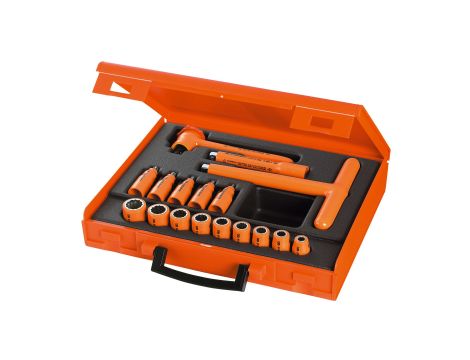 Facom - Komplet 10 Narzędzi Nasadowych 3/8 Izolow - J.401AVSE