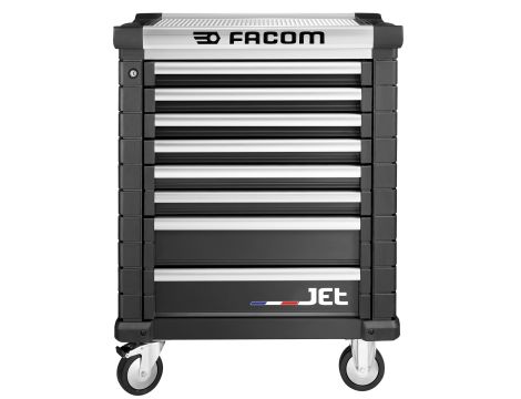 Facom - Wózek Jet Czarny 8 Szuflad Na 3 Moduły - JET.8NM3A