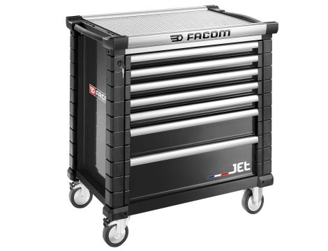 Facom - Wózek Jet Czarny 7 Szuflad Na 4 Moduły - JET.7NM4A