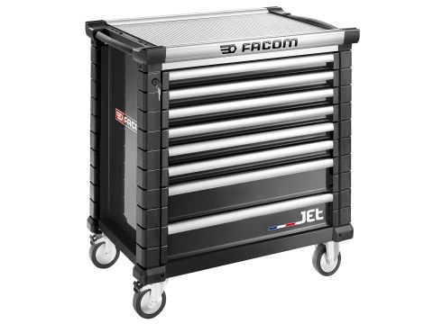Facom - Wózek Jet Czarny 8 Szuflad Na 4 Moduły - JET.8NM4A
