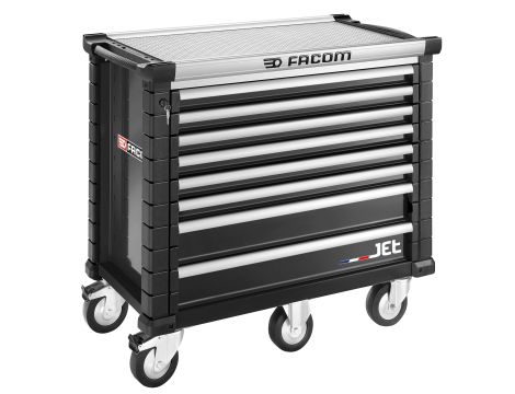 Facom - Wózek Jet Czarny 8 Szuflad Na 5 Modułów - JET.8NM5A