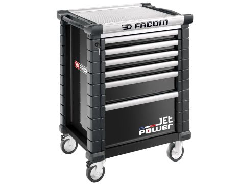 Facom - Wózek Jet Power 6 Szuflad 3 Mod Czarny - JET.6NM3APOWER