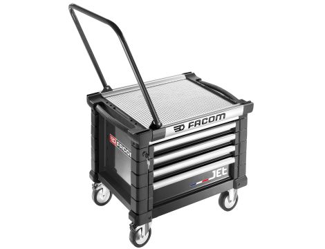 Facom - Mobilna Skrzynia Jet 4 Szufl. 3 Mod Blac - JET.CR4NM3A