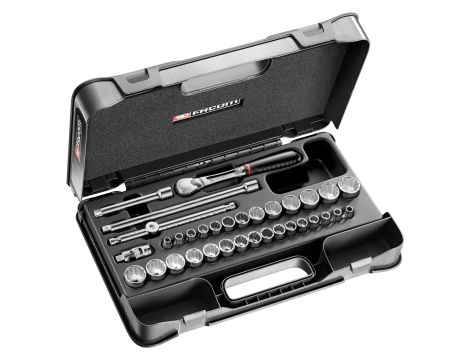 Facom - Zestaw nasadek 3/8 12-Kątnych 7-24Mm - JL.430AMU