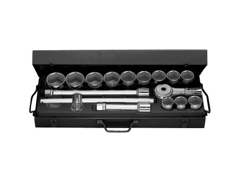 Facom - Komplet nasadek 3/4 6-Kątnych Metrycznych - K.433E