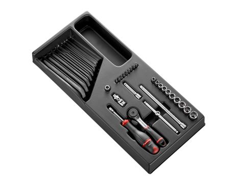 Facom - Moduł nasadek 1/4 6-Kątnych 5.5-14Mm - MOD.R161-16