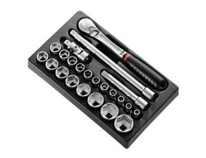 Facom - Moduł nasadek 6-Kątnych Metr 1/2 - MOD.SL161-36