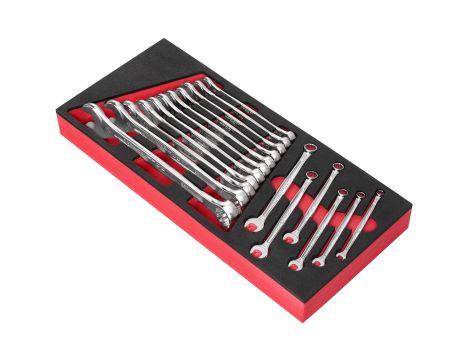 Facom - Moduł 17 Kluczy Oczkowo-Płaskich - MODM.440-1