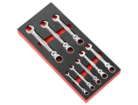 Facom - Mod 8 Klucz Przeg Oczk-Pł Z grzechotki Cal - MODM.467FJU8