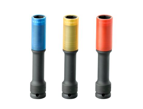 Facom - Zestaw 3 nasadek Aluminiowych - NSI.3EL