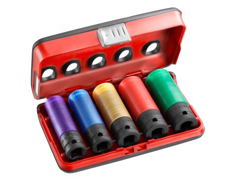 Facom - Zestaw 5 nasadek Aluminiowych - NSI.5LPB