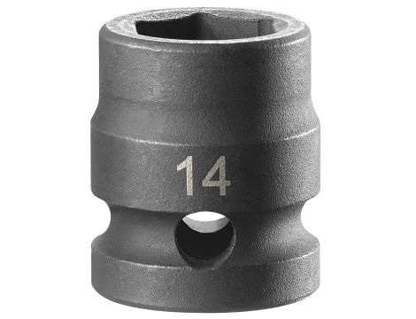 Facom - Nasadka udarowa 1/2" 6-kątna, krótka, metryczna, 14 mm - NSS.14A
