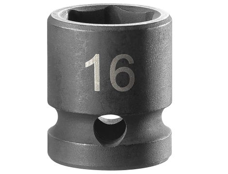 Facom - Nasadka udarowa 1/2" 6-kątna, krótka, metryczna, 16 mm - NSS.16A