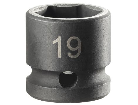 Facom - Nasadka udarowa 1/2" 6-kątna, krótka, metryczna, 19 mm - NSS.19A