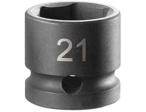 Facom - Nasadka udarowa 1/2" 6-kątna, krótka, metryczna, 21 mm - NSS.21A