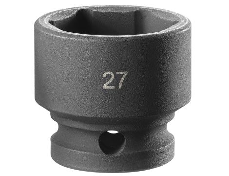 Facom - Nasadka udarowa 1/2" 6-kątna, krótka, metryczna, 27 mm - NSS.27A
