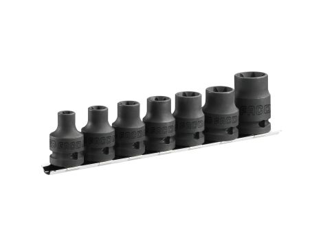 Facom - Komplet nasadek Trzp Udar 1/2 E10-E24 - NSTX.J7