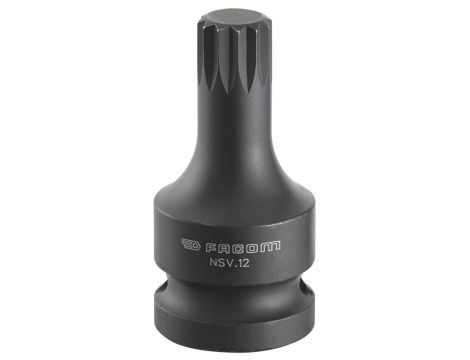 Facom - Nasadka Udarowa Xzn 1/2 Xzn 8 - NSV.8