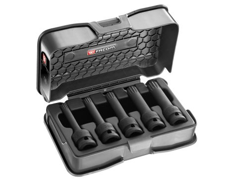 Facom - Zestaw 5 nasadek Udarowych 1/2 Xzn - NSVL.J5APB