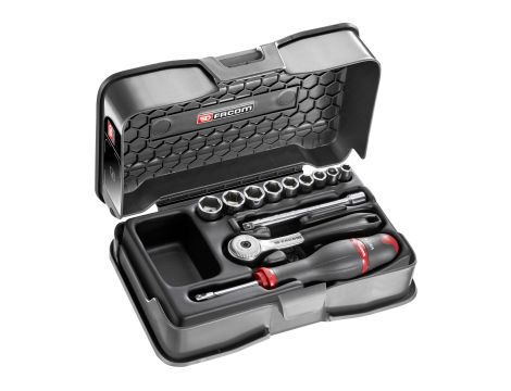 Facom - Zestaw nasadek 1/4 6-Kątnych - R.151-1P6