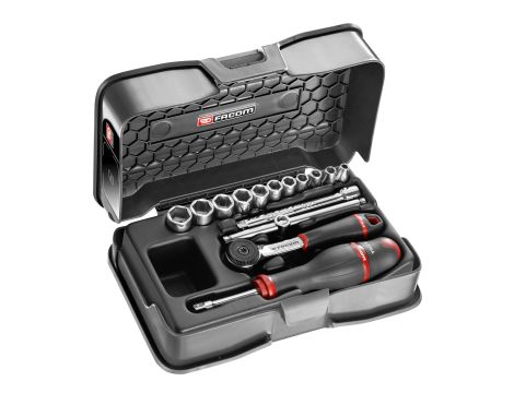 Facom - Zestaw nasadek 1/4 Cal. 3/16-9/16 - R.161-1P6U