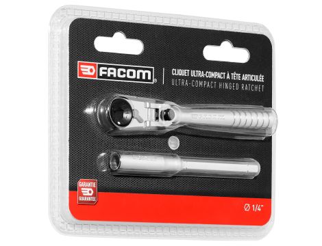 Facom - grzechotkowy Kompatkowa 1/4 - R.180PB