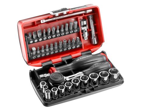 Facom - Zestaw Nasadowy 1/46-Kątny Calowy - R.360NANO-U1