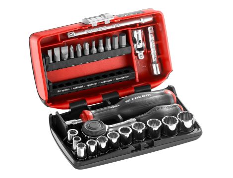 Facom - Zestaw Nasadowy 1/412-Kątny Calowy - R.360NANO-U112