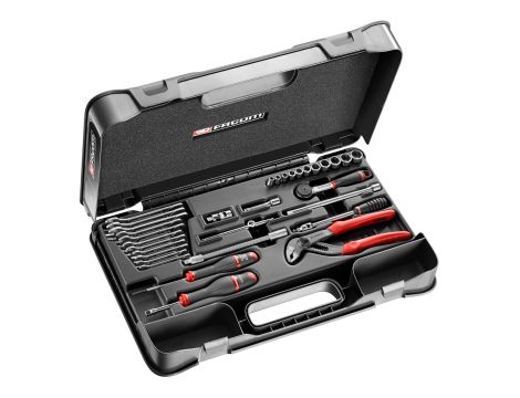 Facom - Zestaw nasadek 1/4 6-Kątnych 3/16-9/16 - R.440AUP