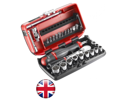 Facom - Zestaw nasadek 1/4 12-Kątnych Calowych - RL.NANO-U112