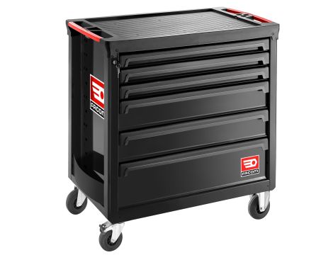 Facom - Wózek Roll M4 6 Szuflad 4 Mod Czarny - ROLL.6NM4A