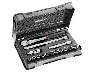 Facom - 15 El Komplet nasadek 1/2 6 Kątne Sl.161 - SL.161-1P6U