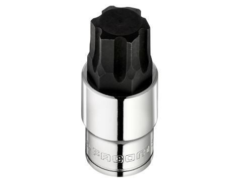 Facom - Nasadka trzpieniowa 1/2" do uszkodzonych śrub 6-kątnych OGV® GRIP, 19 mm - STM.19GRP