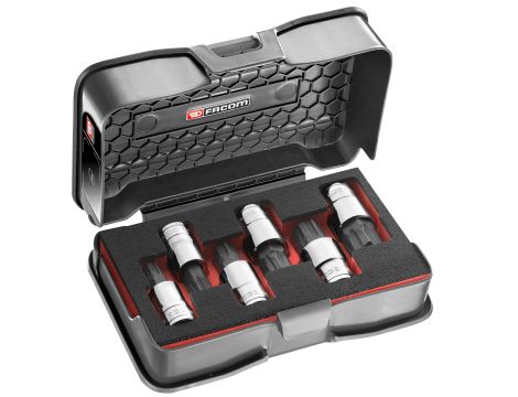 Facom - Zestaw 6 nasadek 1/2 In Hex Ogv Grip - STM.J6MGRPPB