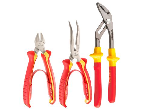 Facom - Zestaw 3 Szczypiec Izolowanych 1000 V - VE.A3