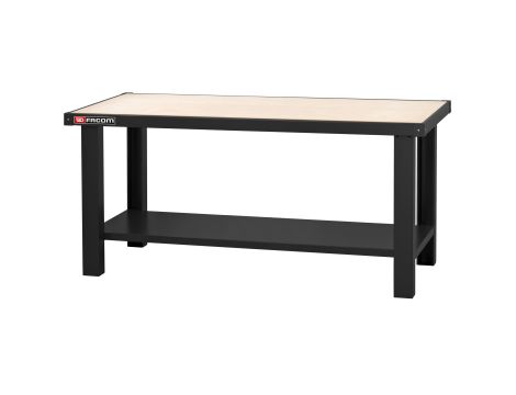 Facom - Stół Warsztatowy 2M Z Blatem Drewnianym - WB.2000WA