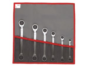 Facom - Komplet 6 Kluczy Oczkowych 12-Kątnych Metr - 64.JE6T