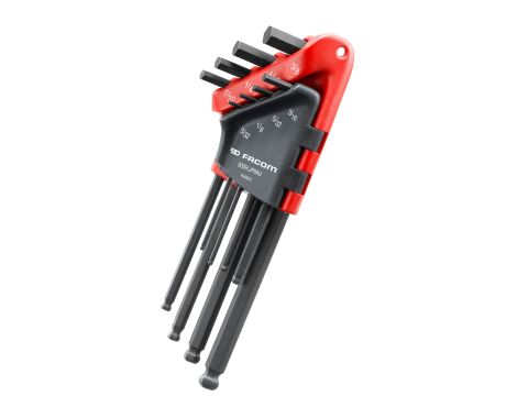 Facom - Komplet 8 Kluczy Trzp Długich Z Kulką - 83SH.JP8AU