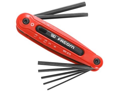 Facom - Komplet 7 Kluczy Trzp W Oprawce 15-6Mm - 86H.JE7B