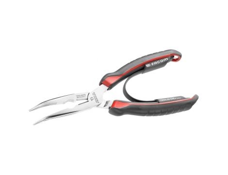 Facom - Szczypce Półokrągłe Odgiete 40St. 200Mm - 195A.20CPE