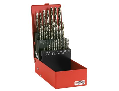 Facom - Komplet 32 Wierteł Szlifowanych 1-10,5Mm - 222A.TJ32