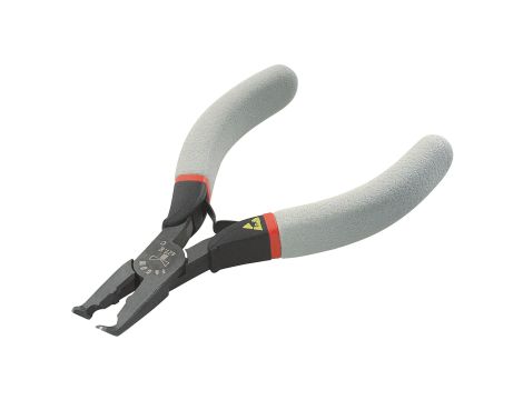 Facom - szczypce ESD tnące z główką odchyloną 30°, cięcie płaskie, Ø CuNi 0,2 – 0,6 mm - 427.E