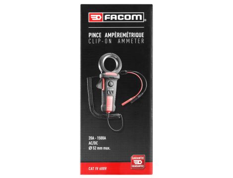 Facom - Amperomierz Cęgowy 20A-1500A - 720.P1500PB
